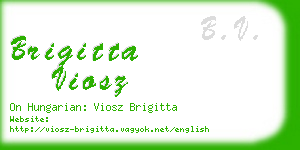 brigitta viosz business card
